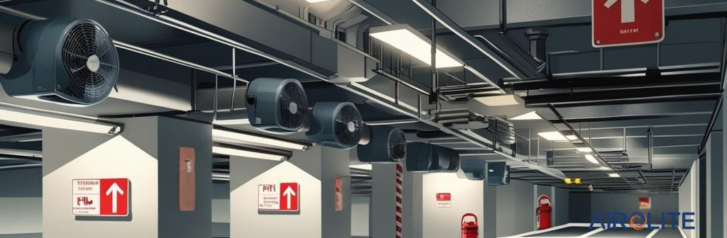 Extracción en estacionamientos subterraneos y detección de CO