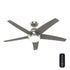 VENTILADOR DE TECHO HUNTER BERNARD 52”  CON LUZ