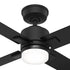 VENTILADOR TECHO HUNTER MILA NEGRO