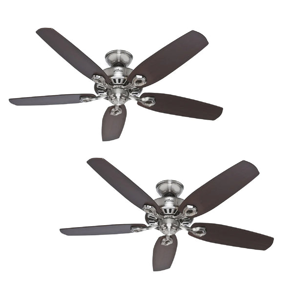 PACK X2  VENTILADOR TECHO BUILDERS ELITE 52
