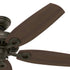 VENTILADOR DE TECHO HUNTER BUILDER ELITE BRONCE 52"