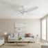 PACK X2 VENTILADOR DE TECHO HUNTER BUILDER ELITE BLANCO 52"
