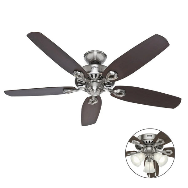 Ventilador de techo Hunter Builder Plus 52"