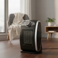 TERMOVENTILADOR CERÁMICO OSCILANTE CURVE BLACK AIROLITE