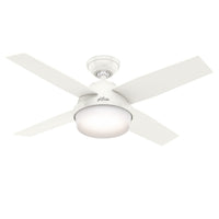VENTILADOR DE TECHO HUNTER DANTE BLANCO 44"