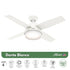 PACK X2 VENTILADOR DE TECHO HUNTER DANTE BLANCO 44"
