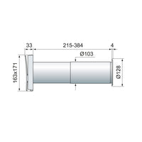 Ventilador Pasivo para muro PS 100 Airolite