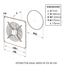 Extractor Axial Airolite OV 4E 250