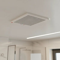 EXTRACTOR DE AIRE KDK 20ALA 8 CUADRADO REJ INTERIOR