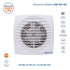 EXTRACTOR DE AIRE MODELO 100 DK 12V
