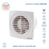 EXTRACTOR DE AIRE MODELO 125 DTK