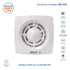 EXTRACTOR DE AIRE MODELO 100 X1K
