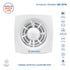 EXTRACTOR DE AIRE MODELO 125 X1TK