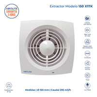 EXTRACTOR DE AIRE MODELO 150 X1TK