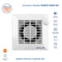 Extractor de Aire Punto M100 12V Vortice - Airolite