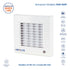 EXTRACTOR DE AIRE MODELO 100 MAT
