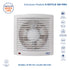 EXTRACTOR DE AIRE MODELO E-STYLE 150 PRO