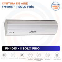 CORTINA DE AIRE AIROLITE FM4015 - II SOLO FRÍO