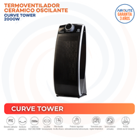 PACK X2  TERMOVENT CURVE TOWER