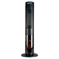 PACK CHIMENEA ELECTRICA HTV 200R + TERMOVENTILADOR VINTAGE NEGRO HT RETRO 2000N