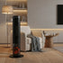 Chimenea eléctrica portátil Airolite con dos niveles de potencia y diseño moderno, segura para uso en interiores sin emisión de humo.