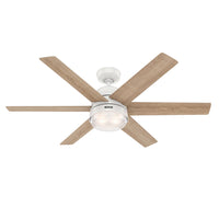 VENTILADOR TECHO HUNTER ARETE BLANCO