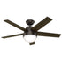 PACK X2 VENTILADOR DE TECHO HUNTER STILE BRONCE 46"