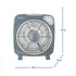 Ventilador 12" Airolite V12A5R Control Remoto 360° Gris