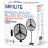 VENTILADOR INDUSTRIAL DUAL 26  C/R V26D2R AIROLITE