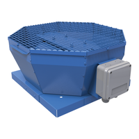 Ventilador Centrífugo de Tejado Airolite VKVz 4E 450